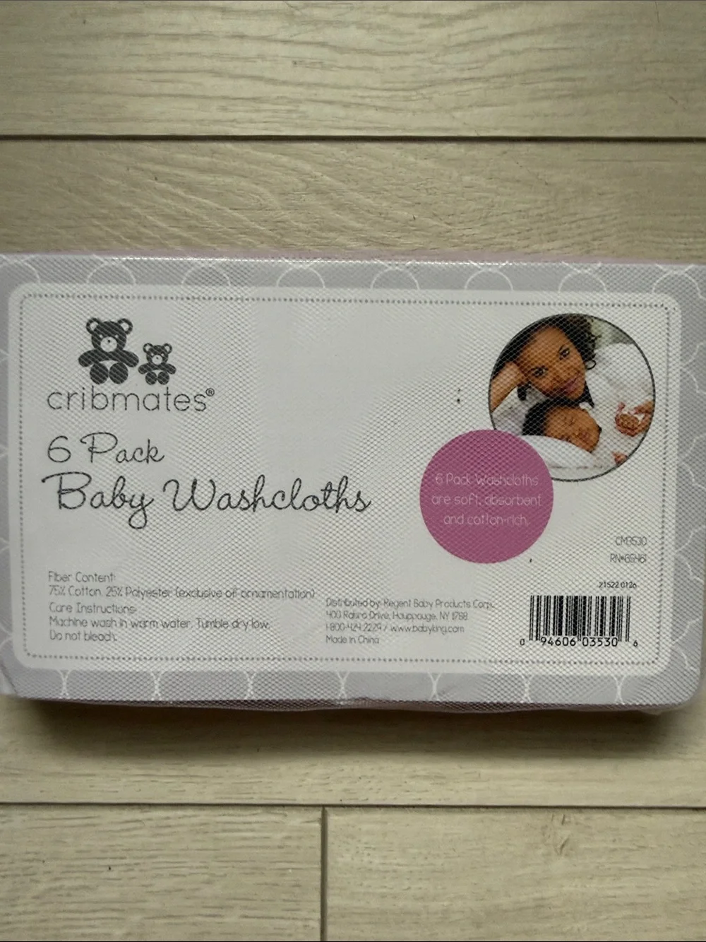 Cribmates pink baby
